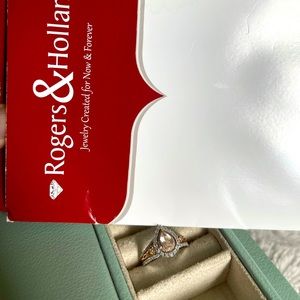 Roger and Holland Morganite ring